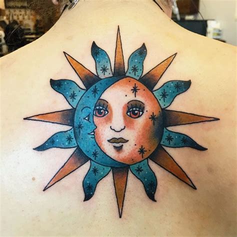 Updated 43 Glorious Sun And Moon Tattoos