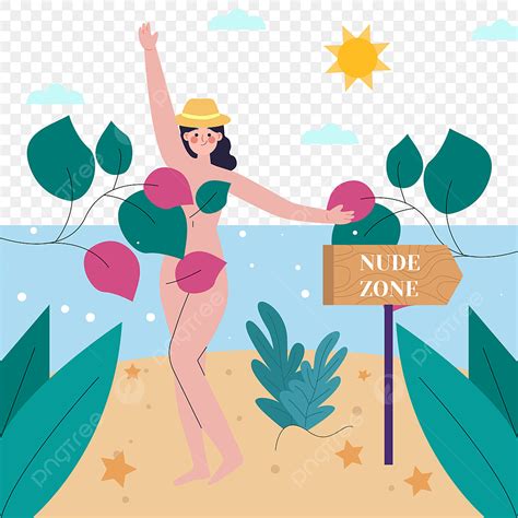 Nude Woman Vector Hd Images Beautiful Nude Woman Nude Concept Illustration By The Sea Nude