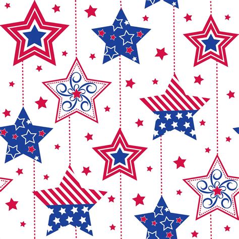 Seamless 4th Of July Print 4 By Doncabanza On Deviantart 4th Of July
