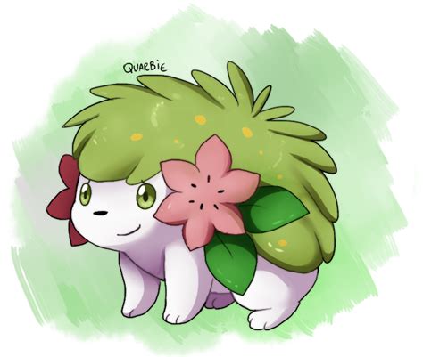 Pkmn Shaymin Land Form By Quarbie On Deviantart