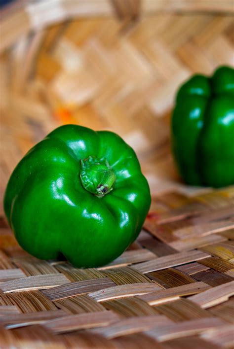 Fresh Green Capsicum Vegetable Pixahive