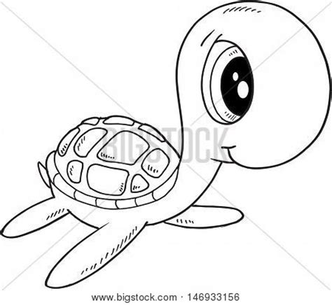 Doodle Turtle Vector Vector Photo Free Trial Bigstock