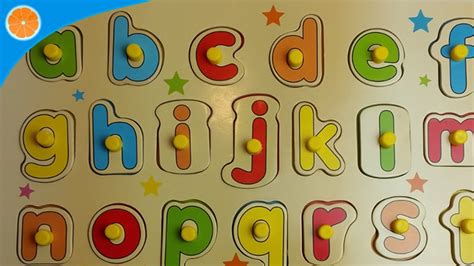 English Alphabet Letters Learning Abc Wooden Jigsaw Puzzles For