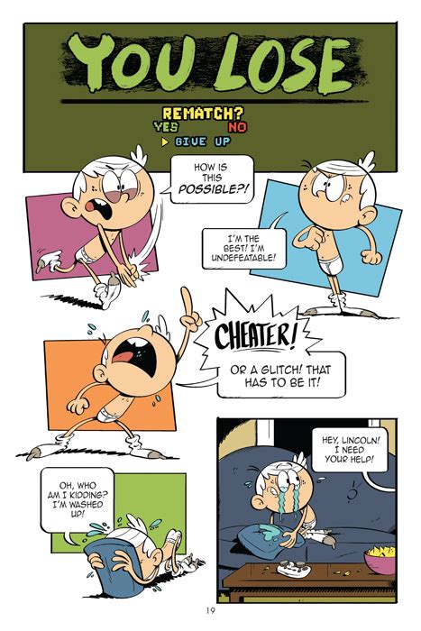 Nickalive Preview Papercutzs The Loud House There Will Be Chaos Graphic Novel Free