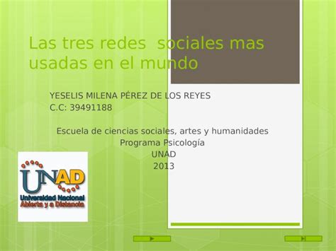 Pptx Las Tres Redes Sociales Mas Usadas En El Mundo Dokumen Tips 92160