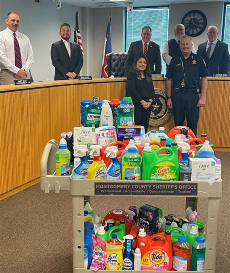 Montgomery County Sheriffs Office Donates Seized Items To Montgomery