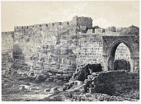 Jerusalem Ancient Jewish Work In The Haram Wall