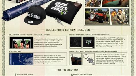 Grand Theft Auto 5 Gets Special And Collectors Edition Pre Order Bonus