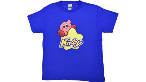 Blue Boys Kirby Star T Shirt Merchandise Nintendo Official Site