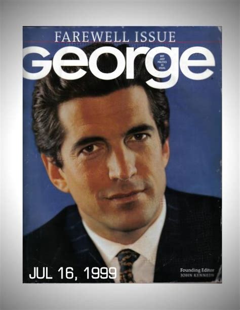 Last Issue Of George Magazine Dedicated To John Jfk Jr Kennedy Jr