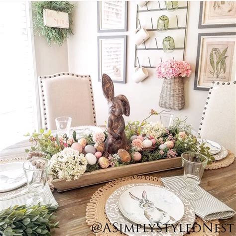 Simple Easter Centerpiece Our Southern Home