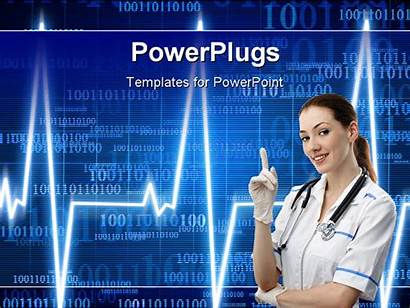 Powerpoint Medical Doctor Background Template Ecg Animated
