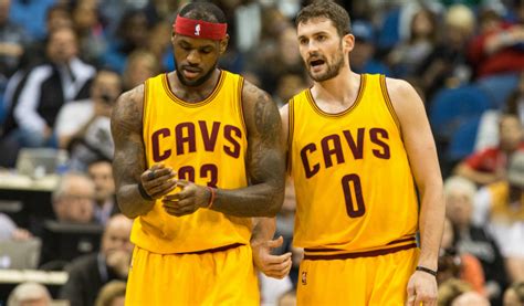 Report Lebron James Frustrated With Kevin Love In Cleveland