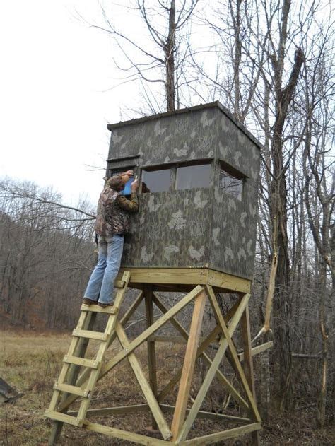 Best Homemade Deer Hunting Enclosed Blinds Yahoo Image Search Results