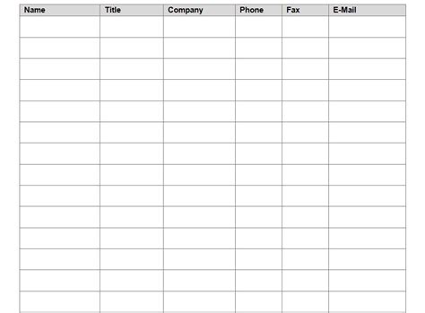 attendance sheet template  attendance sheet template