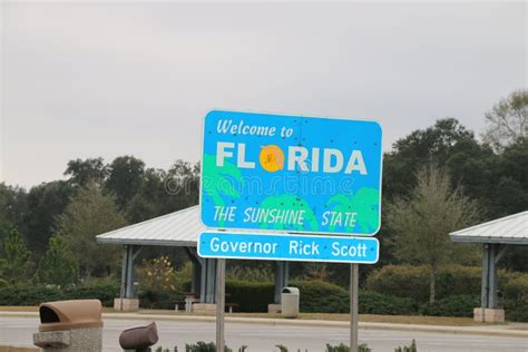 Florida State Sign Editorial Image Image Of State Vocation 159456700
