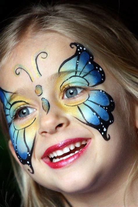 Face Painting Butterfly Easy ~ Pict Art