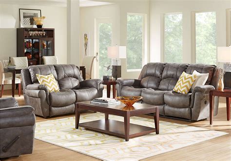 Corbin Gray 2 Pc Living Room 99999 Find Affordable