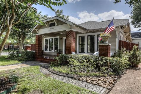 1920s Craftsman Bungalow In The Historic Heights Houston Tx 1920s