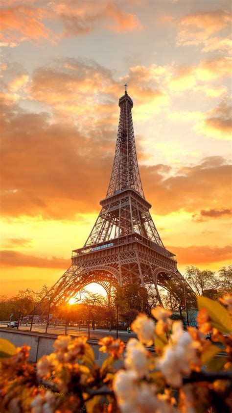 Most Beautiful Picture Of Eiffel Tower 1080x1920 Wallpaper