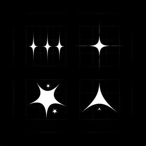 Premium Vector Vector Flat Sparkling Stars Collection