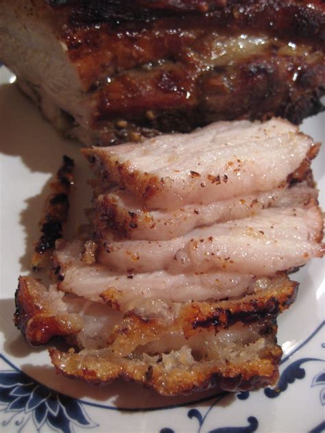 Roast Belly Pork With Very Crispy Crackling Kattebelletje Flickr