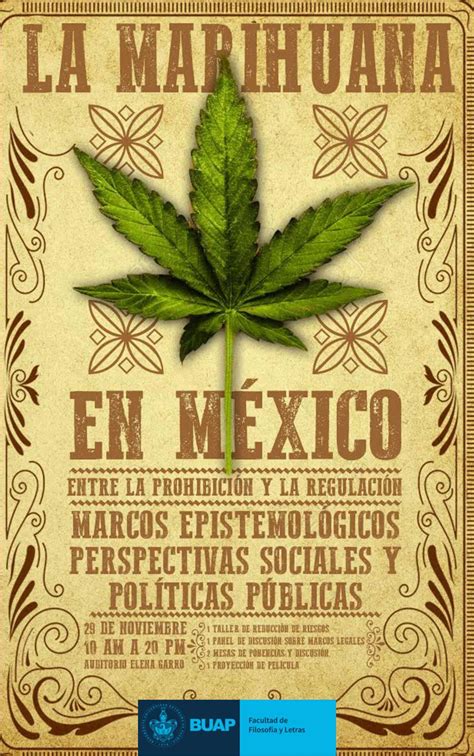 La Marihuana En México Benemérita Universidad Autónoma De Puebla