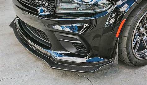 2020-2023 DODGE CHARGER WIDEBODY CARBON FIBER FRONT CHIN SPOILER