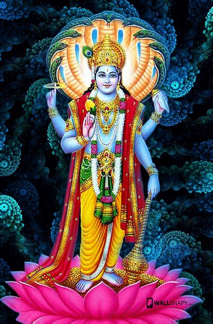 Maha Vishnu Hd Wallpaper