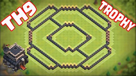 Clash of Clans | Town Hall 9 TROPHY BASE | CHAMPION LEAGUE + 2 Air
