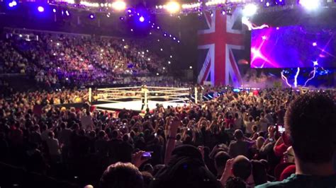 Wwe Raw Live London O2 Arena April 22nd 2013 Entrances And Crowd Youtube