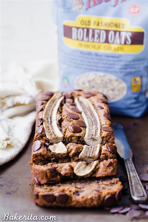 Add in the oil, sugar, milk, vanilla, 1½ cups of flour, baking soda, and salt. Chocolate Chip Vegan Banana Bread (Gluten Free + Refined ...