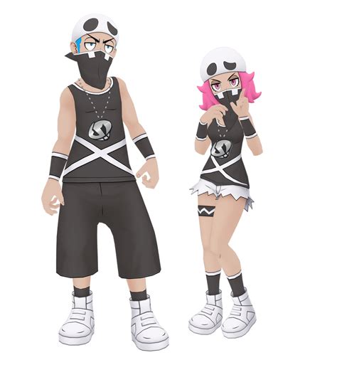 Team Skull Grunts Dl By MikuMikuKnight On DeviantArt