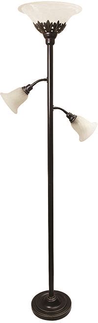 This simple mother/daughter floor lamp with reading light features a painted finish and plastic white shades. Mother, Daughter, Sister Floor Lamp - Lantz Homestead