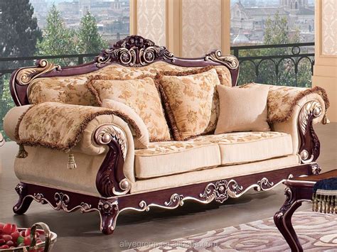 Ts01luxury And Elegant Wood Living Room Sofa Set With A Classic Trend