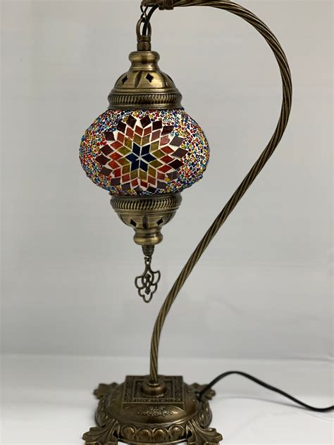 Turkish Table Lamp Turish Lamp Handmade Moroccan Mosaic Etsy