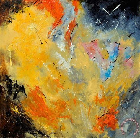 Pol Ledent Abstract 8821012 Painting Abstract 8821012 Print For Sale