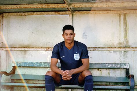 Marcus Rashford The Poster Boy As England Launch Startlingly Dull New