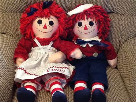 25 Personalized Raggedy Ann Or Andy Handmade Custom Order Etsy Raggedy Ann And Andy Ann
