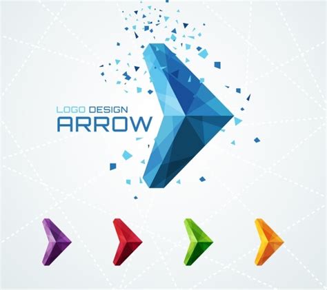 Triangular Arrow Logo ~ Logo Templates On Creative Market
