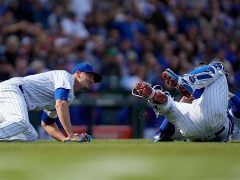 Watch Drew Smyly Loses Perfect Game After Collision With Teammate Yan