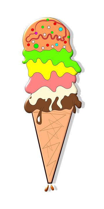 Ice Cream Cartoon · Free Vector Graphic On Pixabay