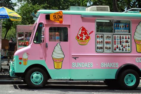 Pink Ice Cream Truck The Shoot