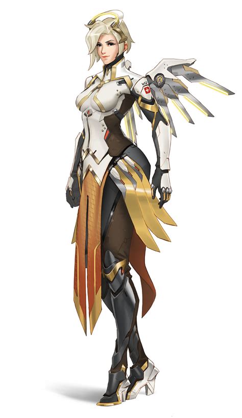 Mercy Character Art Overwatch 2 Art Gallery