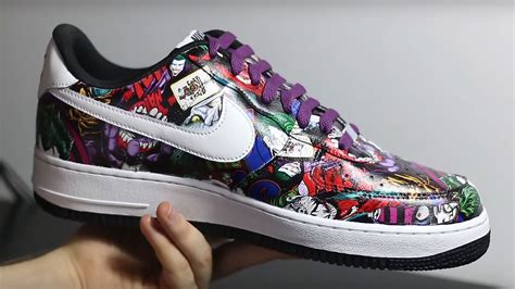 Check Out This Super Dope Hydro Dipped Nike Air Force 1 Shoes With