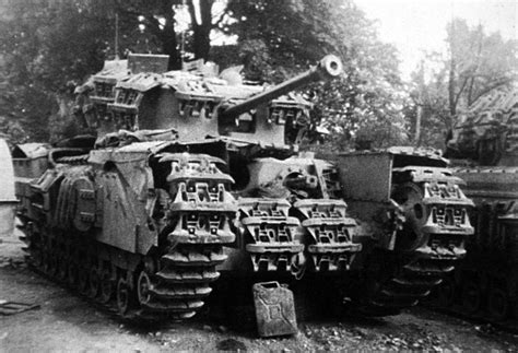 British Infantry Tank Churchill Vii With Additional Armour Tracks R