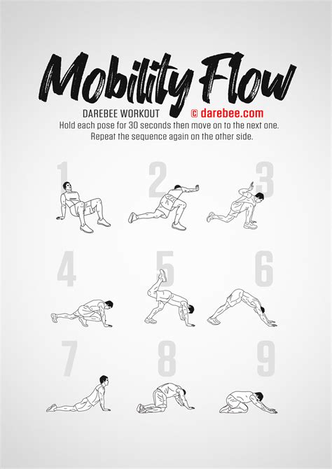 Mobility Flow Workout Hiit Training Workouts Soccer Training Workout Beginner Workout Weekly