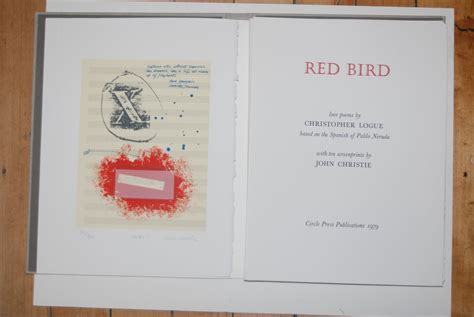 Red Bird Love Poems By Christopher Logue Based On The Spanish Of Pablo