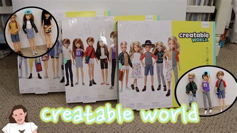 Mattel Creatable World Doll Review 100s Of Looks In One Doll Kelli