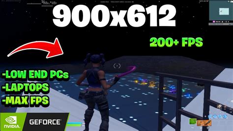Best Stretched Resolution In Fortnite Chapter 3 For Low End Laptoppcs